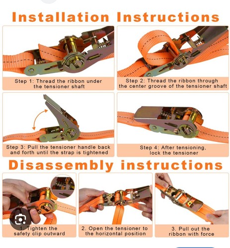 Heavy duty ratchet ties down - heavy,