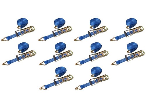 Ratchet straps 50mm - 5t, 8m
