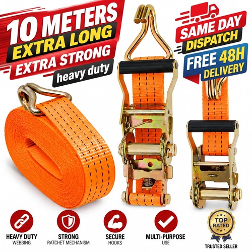 50mm heavy duty ratchet - 50mm, strap