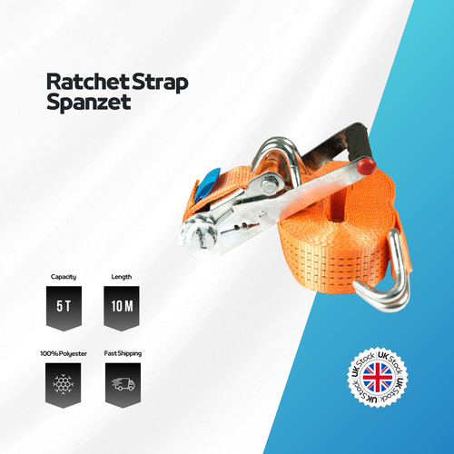 Heavy duty ratchet strap - ratchet, ton