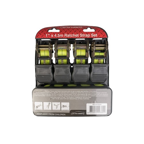 4pc ratchet tie down - tie,