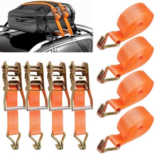 Heavy duty ratchet ties - 4x,